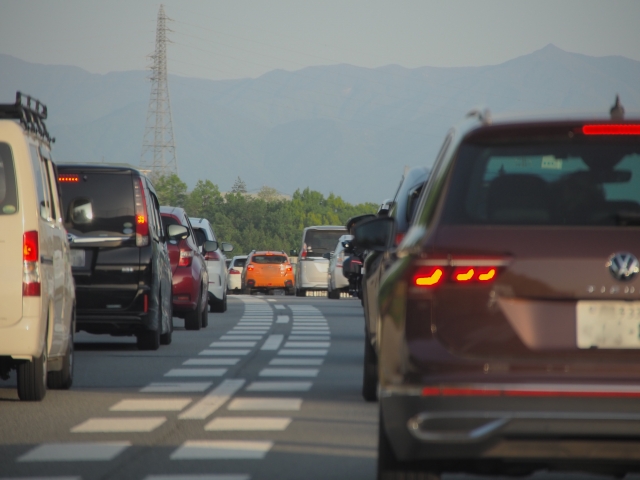 自動車の渋滞